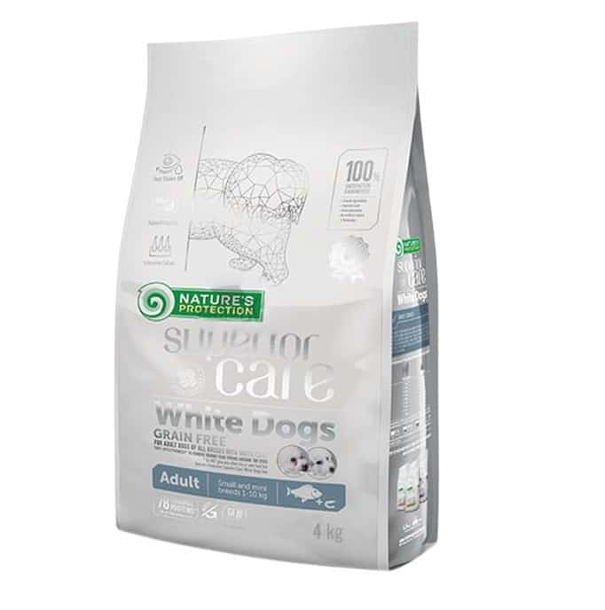 Nature's Protection GF White Fish Adult Small 4kg