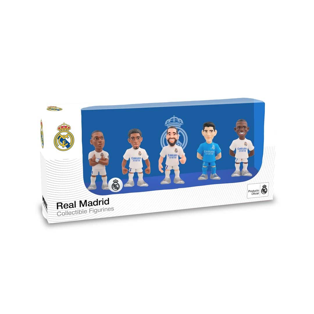 Zestaw 5 figurek MINIX 7 cm - Real Madryt (wersja B)