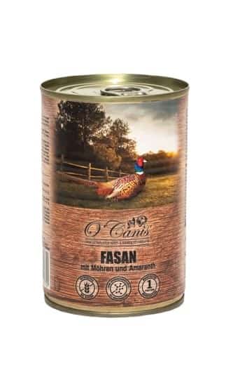 O'CANIS Bażant z marchewką 400g mokra karma