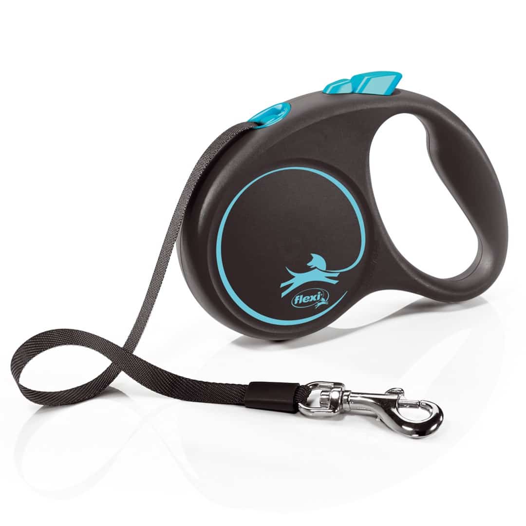 Smycz flexi automatyczna Black Design S 5m - 15kg