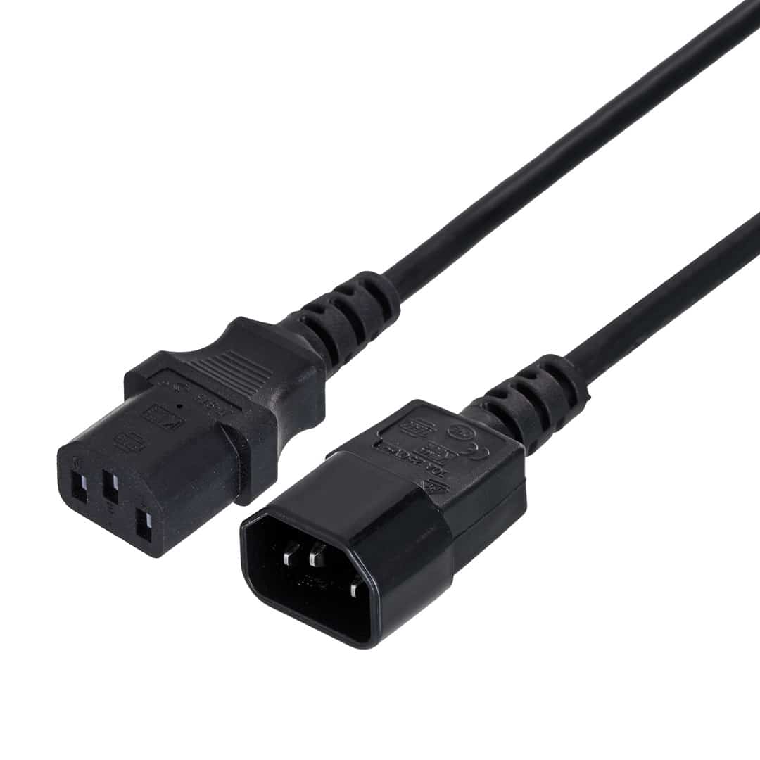 Kabel GEMBIRD PC-189-VDE 1,8m czarny C13-C14