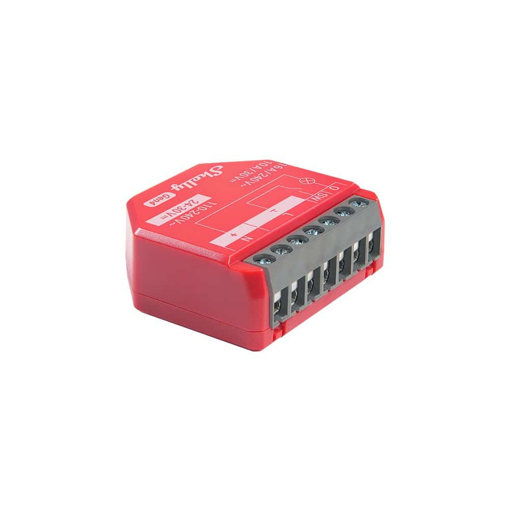 Inteligentny sterownik z pomiarem energii WiFi Shelly 1PM Gen4