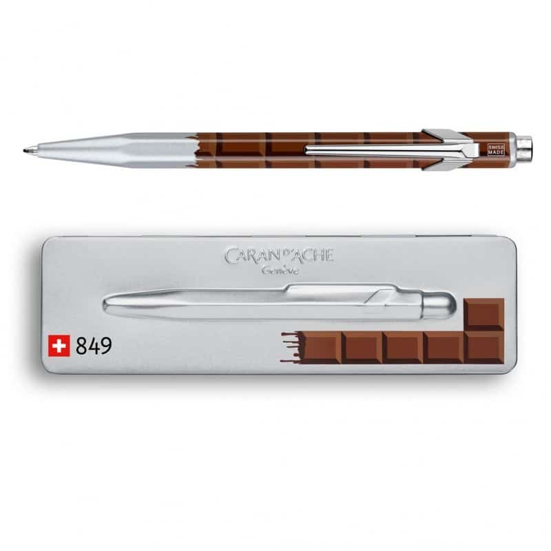 Caran d’Ache Długopis 849 Pop Line - Chocolate, szary z brązowym
