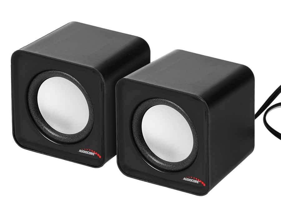 Zestaw głośników AUDIOCORE AC870B (2.0; czarny)