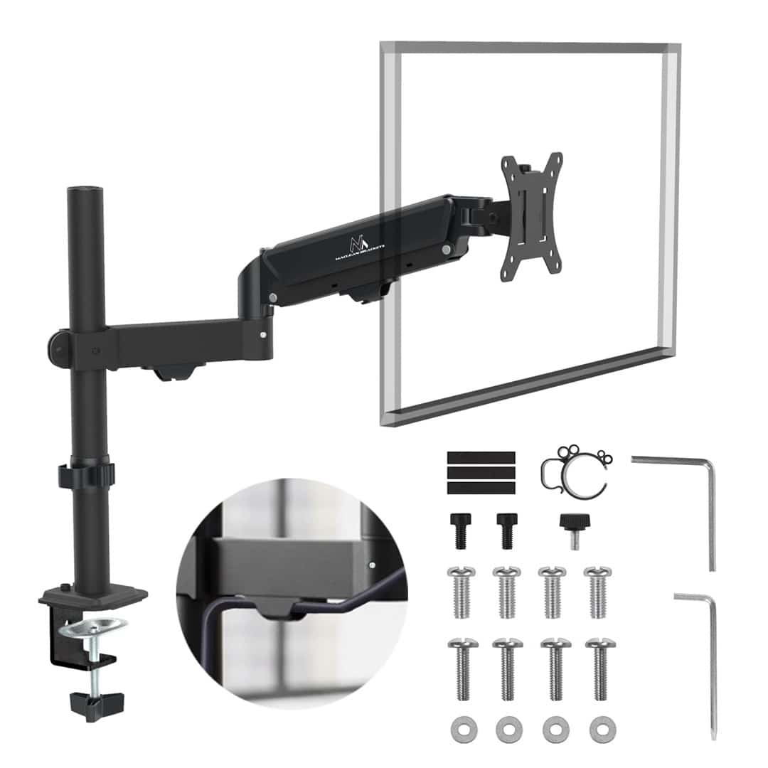 MACLEAN MC-135 Uchwyt na Monitor 17"-32" Gazowy