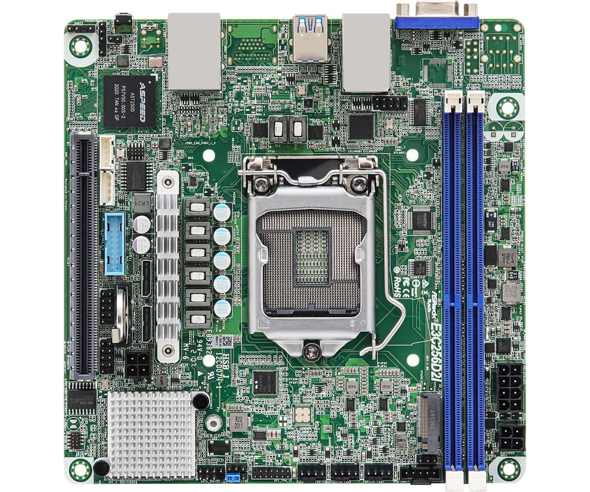 Płyta główna ASRock E3C256D2I LGA1200 Intel Xeon E-23XX