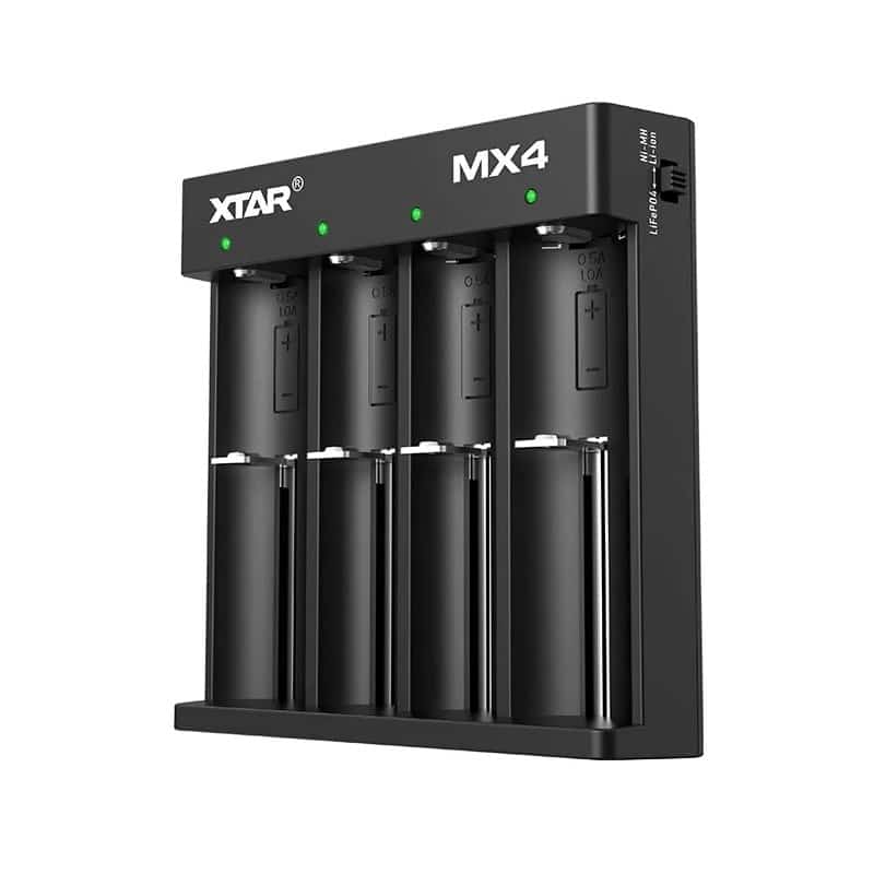 XTAR MX4 Uniwersalna Ładowarka 4 Baterie