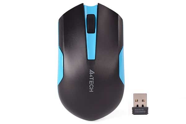 Mysz A4 TECH V-TRACK G3-200N-1, 1000 DPI, Czarny