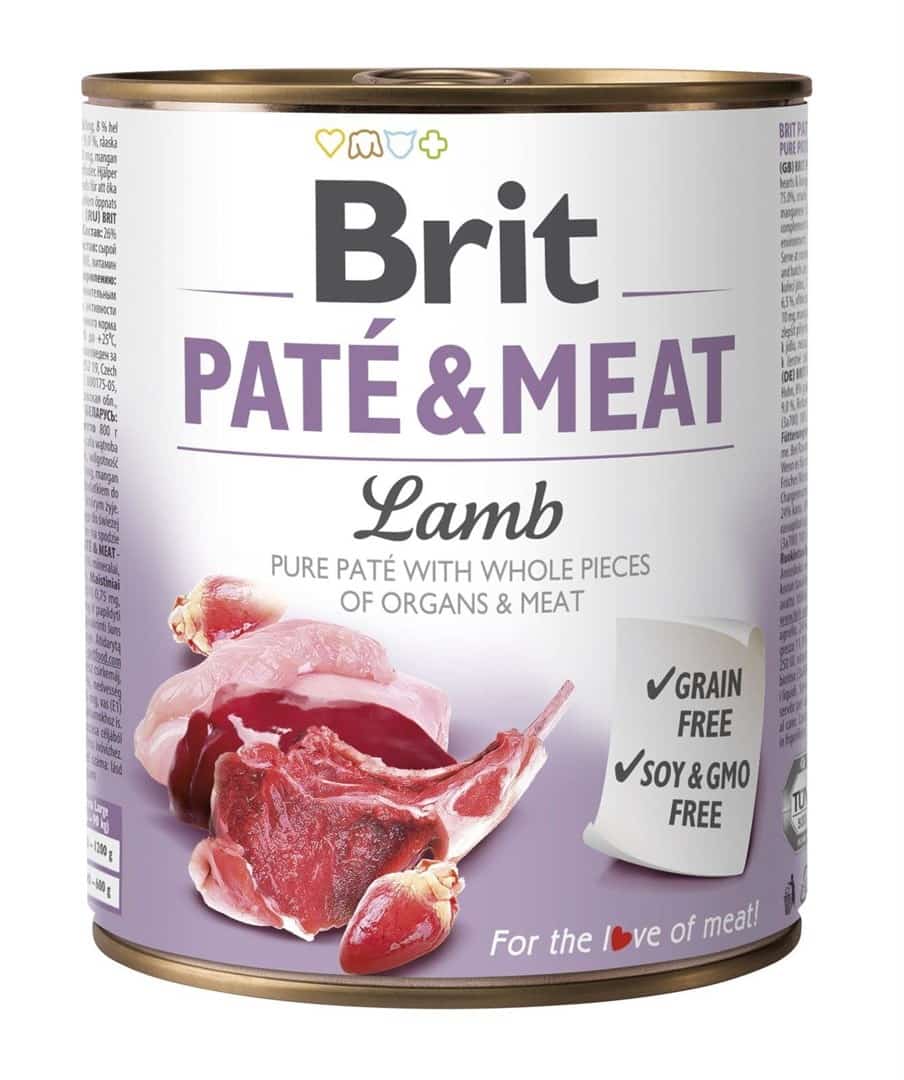 BRIT Patę & Meat z Jagnięciną - 800 g