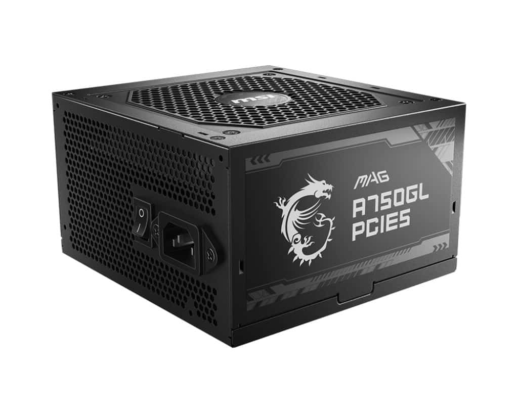Zasilacz MSI MAG A750GL 750W 80+ Gold ATX 3.1