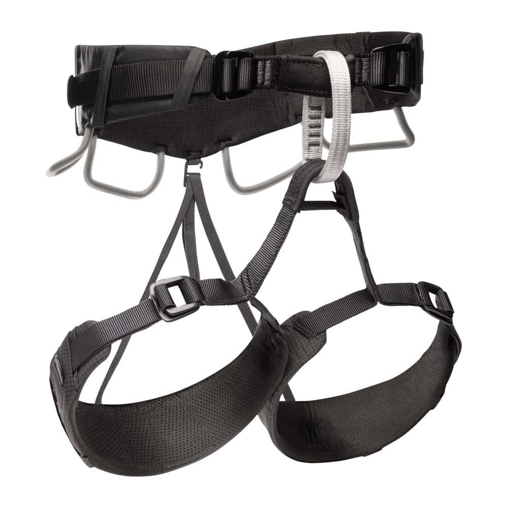 Uprząż wspinaczkowa Black Diamond Momentum 4S XS-M, antracyt