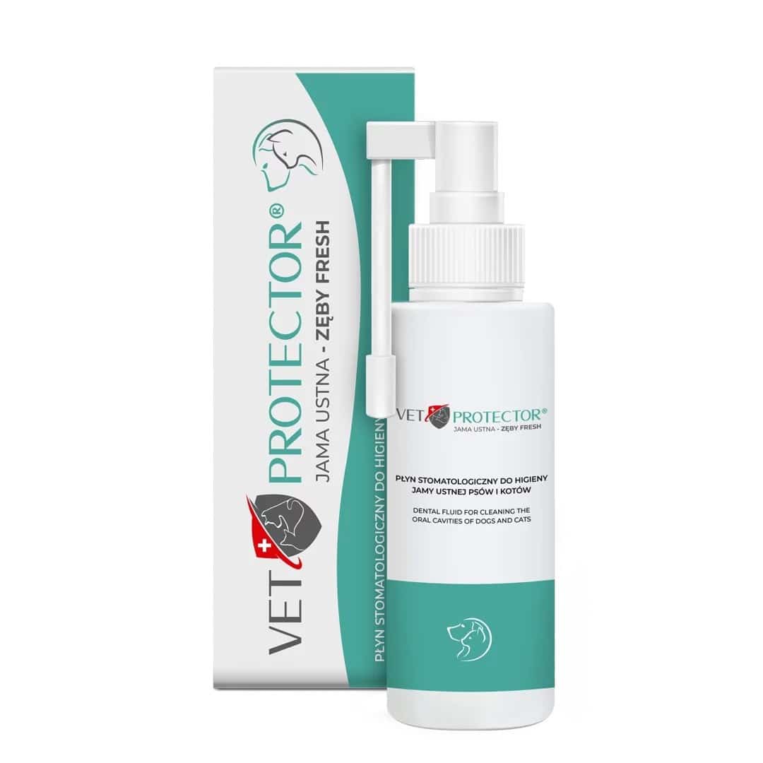 JM SANTE VET PROTECTOR JAMA USTNA ZĘBY FRESH 100ml