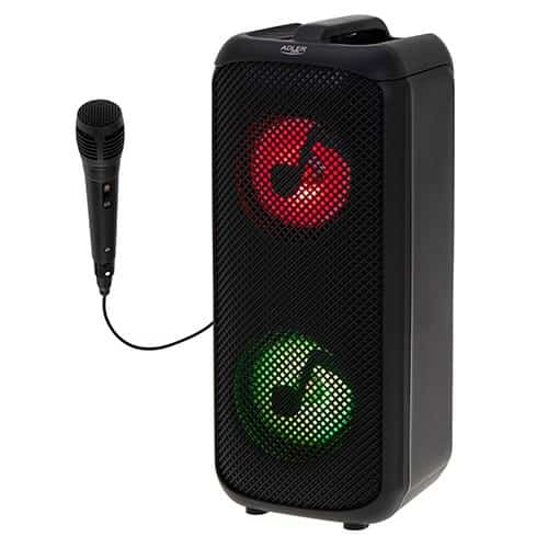 Głośnik bluetooth ADLER AD 1903 - Wolnostojący, LED
