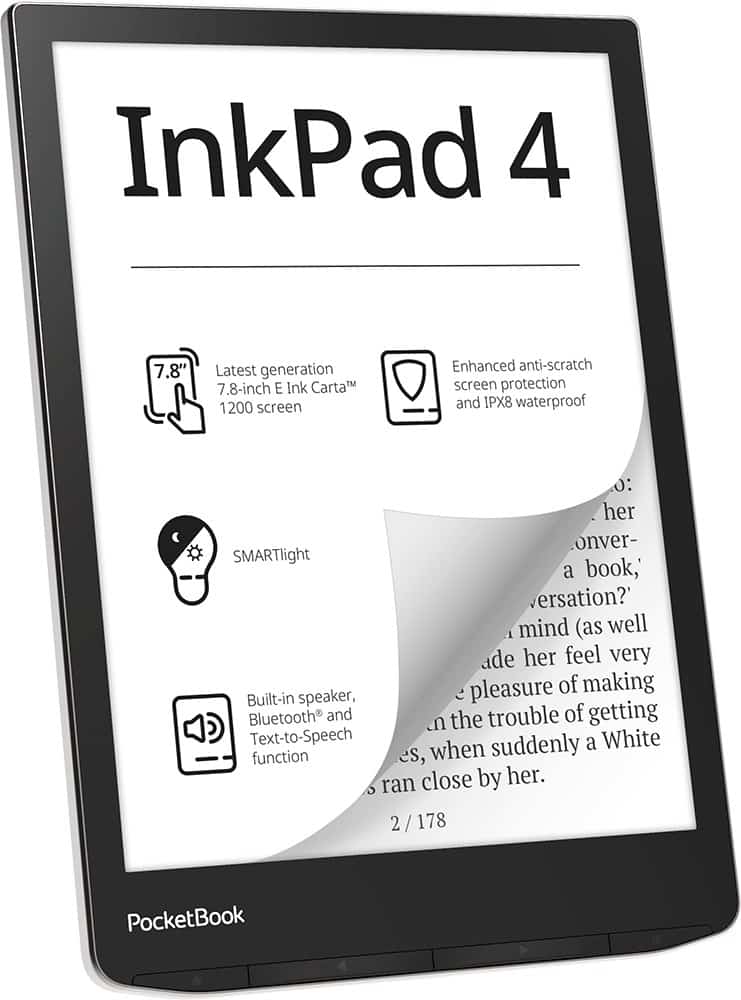 Czytnik Ebook PocketBook InkPad 4 7,8" 32GB Wi-Fi
