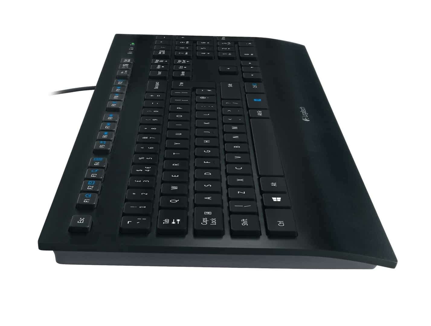 Klawiatura Logitech 920-005217 USB 2.0 Czarna