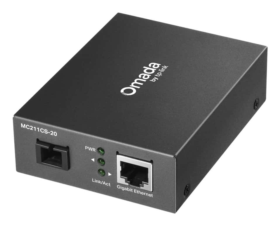 Konwerter TP-LINK MC211CS-20 Czarny