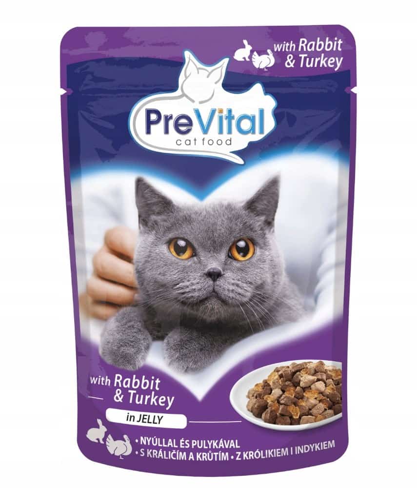 PREVITAL indyk i królik w galaretce 100g