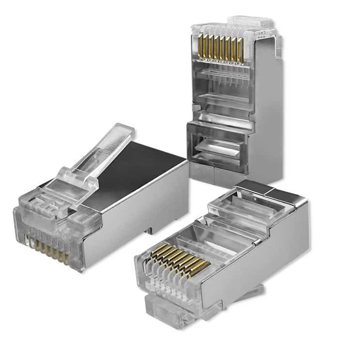 QOLTEC WTYK ZŁĄCZE MODULARNE RJ45 CAT6 FTP 100SZT
