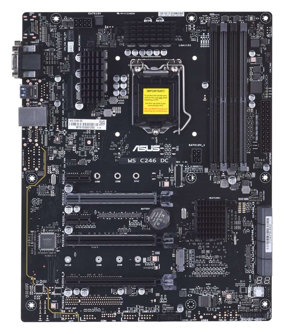 Płyta Serwerowa ASUS WS C246DC Socket 1151