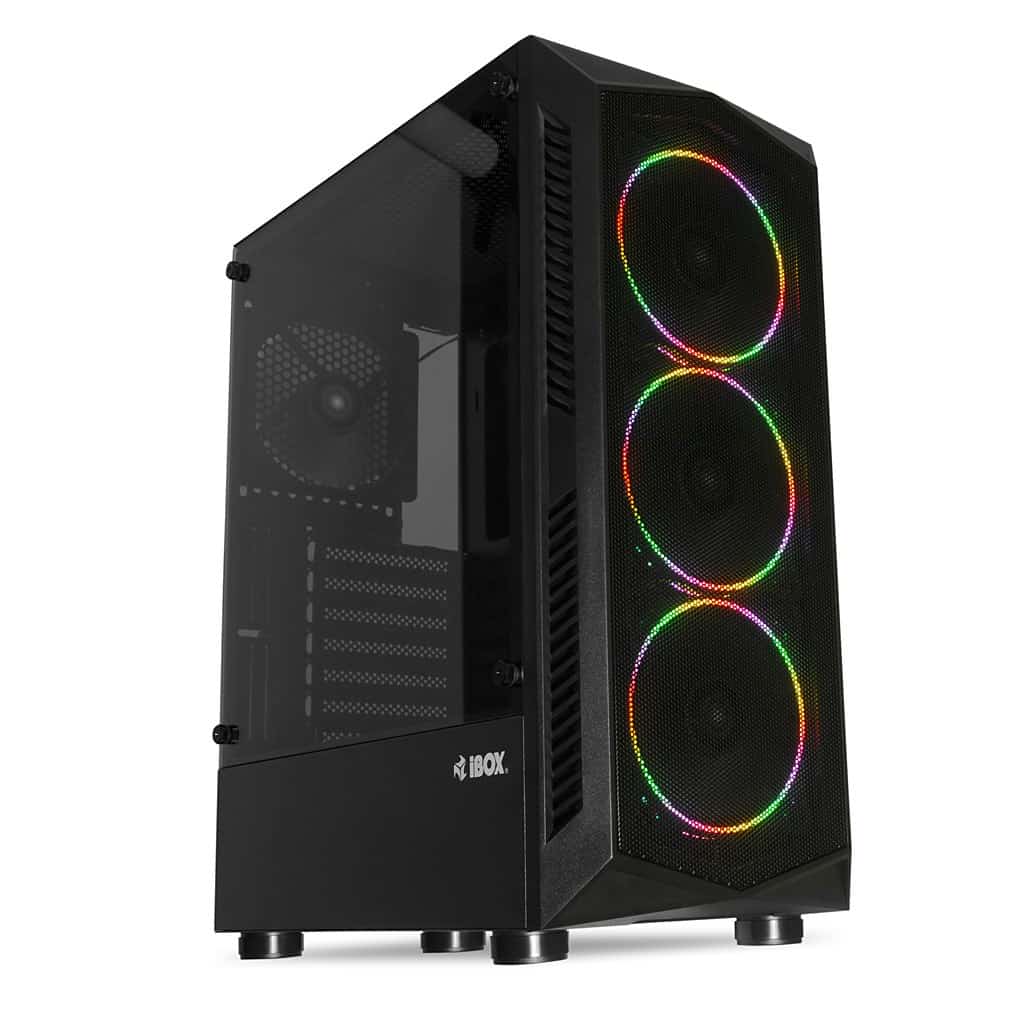 OBUDOWA I-BOX LUPUS 27 Midi Tower ATX Czarna