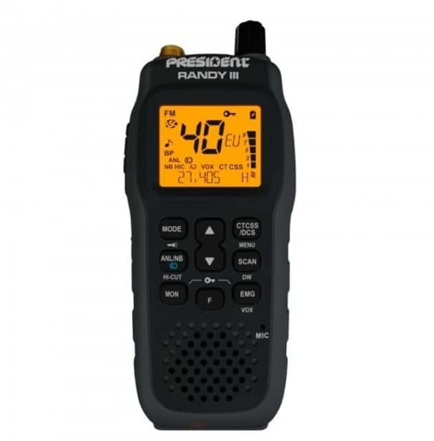 ASC PRESIDENT Randy III - CB Radio Przenośne Ręczne
