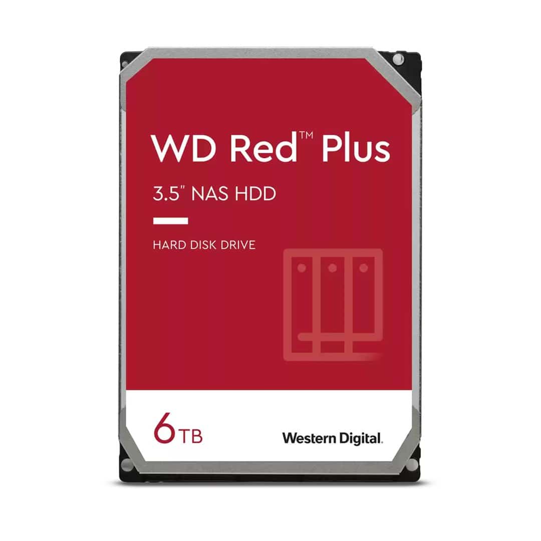 Dysk HDD WD Red Plus 6 TB 5400 obr/min