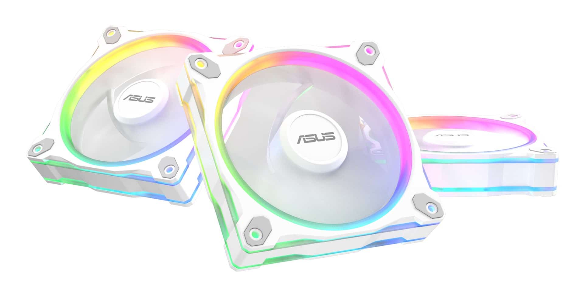 Wentylator ASUS PRIME MR120 FAN ARGB Biały