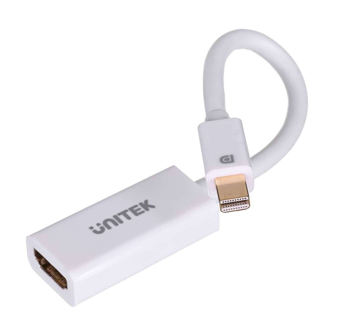 UNITEK ADAPTER MINIDISPLAYPORT-HDMI 4K Y-6331