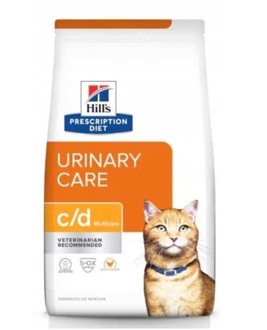 HILL'S Feline c/d 8kg - Zapobieganie Kamieniom