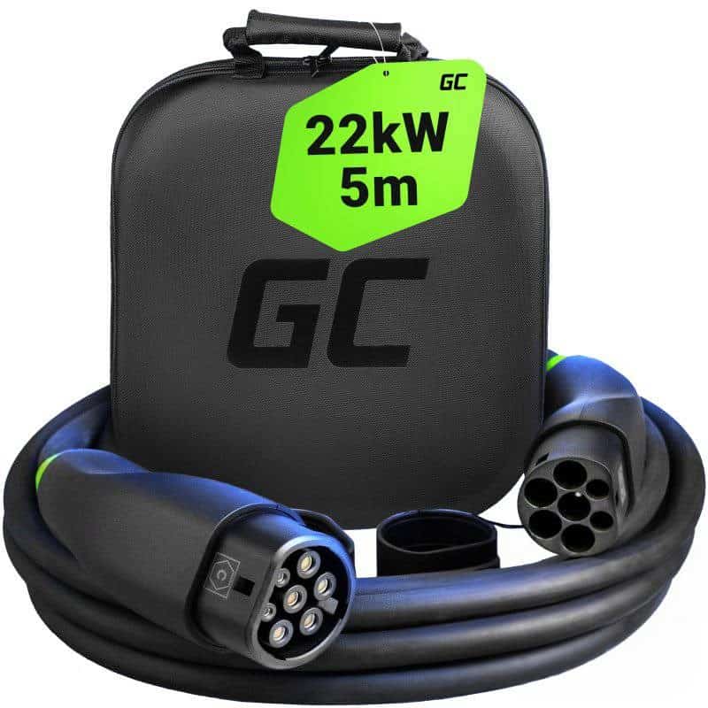 Kabel EV Green Cell GC Snap Type 2 22kW 5m