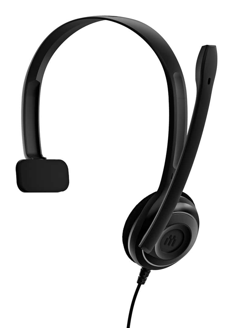 Słuchawki nauszne przewodowe Epos PC7 USB-A Mono