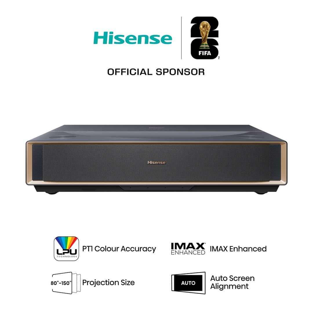 PROJEKTOR HISENSE PT1 LASER 4K - HDR10 i Dolby Vision