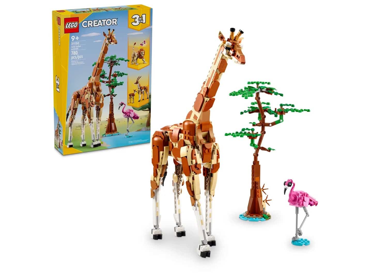 LEGO Creator 3w1 - Dzikie zwierzęta z safari