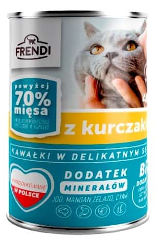 Frendi puszka dla kota z kurczakiem 400g