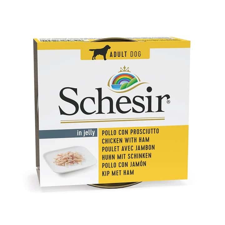 SCHESIR Adult Fileciki z Kurczaka i Szynką 150g