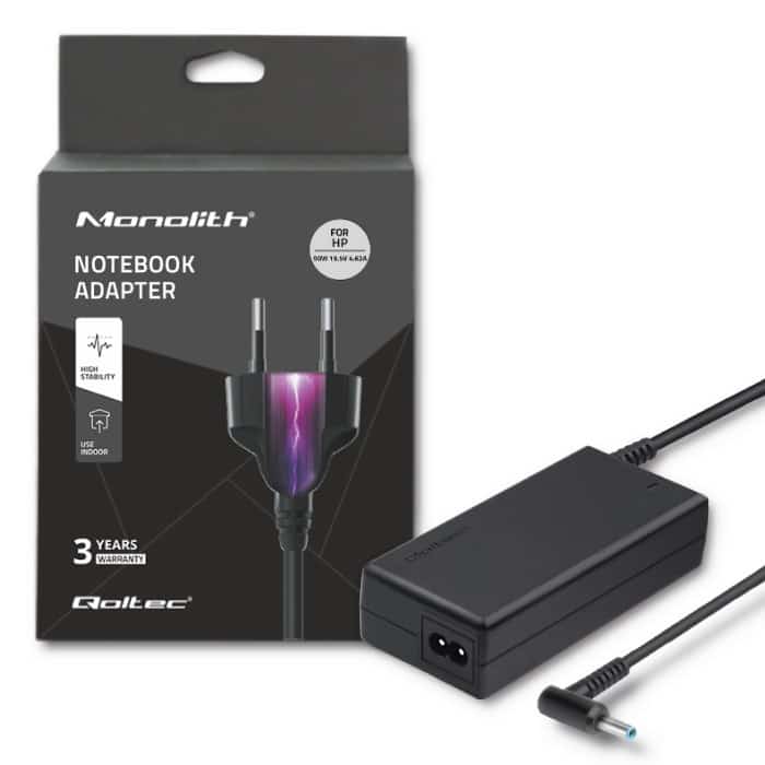 Zasilacz Qoltec 90W do notebooków HP Envy