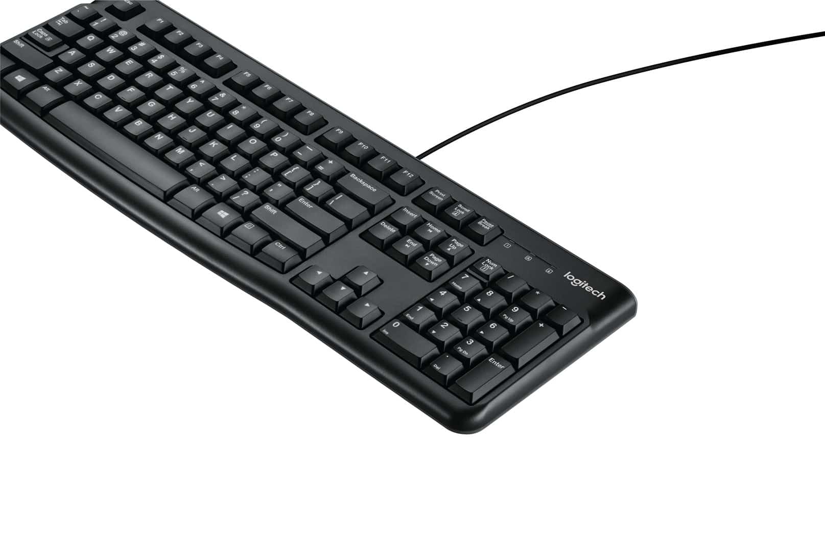 Klawiatura membranowa Logitech K120, czarna