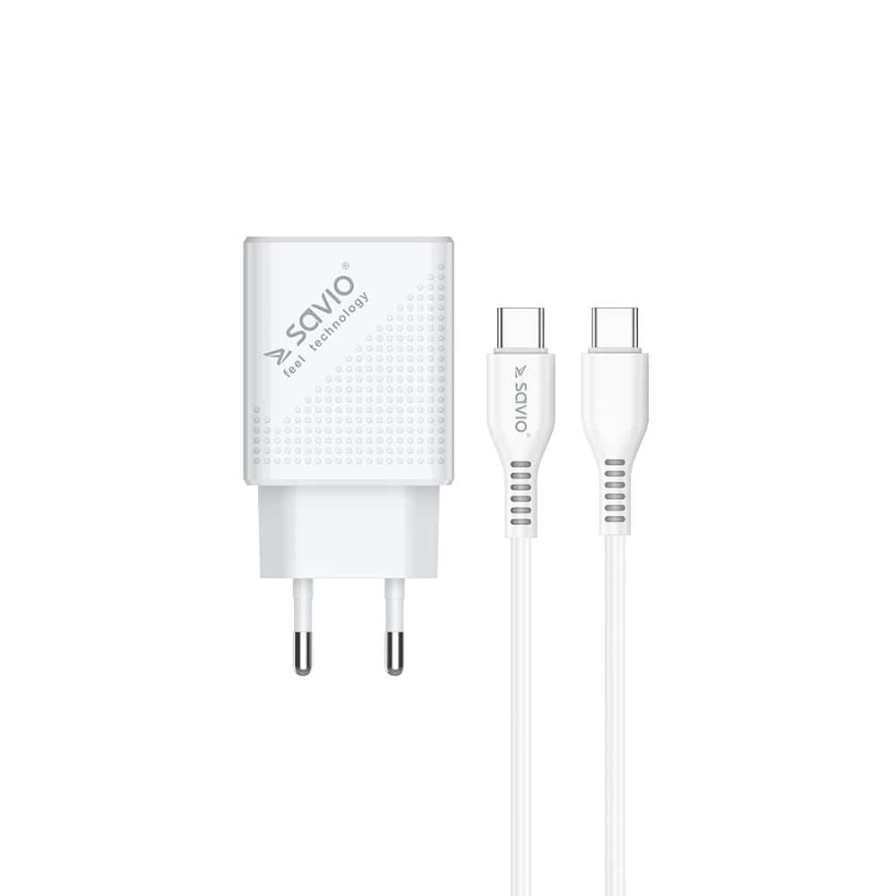 SAVIO ŁADOWARKA SIECIOWA USB QUICK CHARGE 18W
