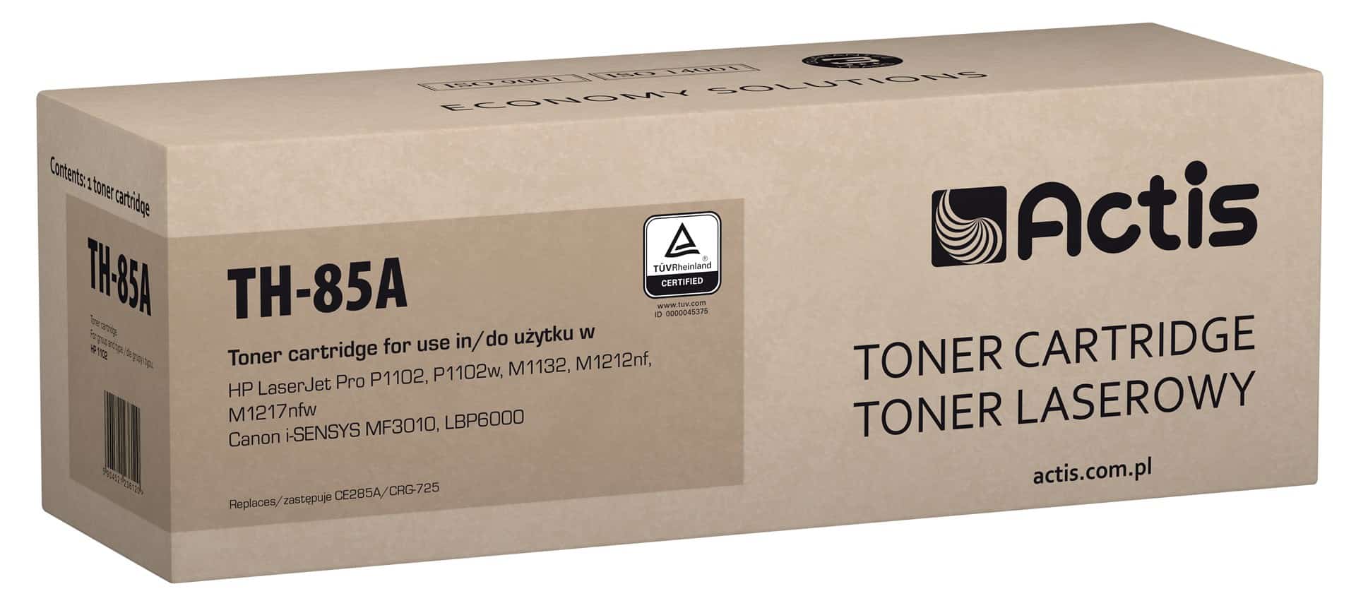 ACTIS TH-85A Toner Zamiennik HP 85A Canon CRG-725