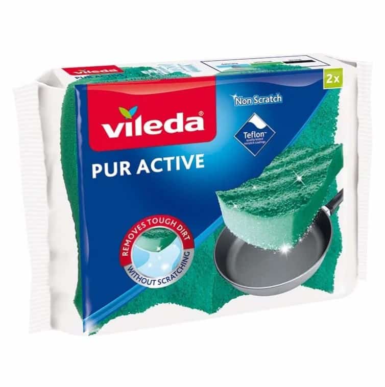 Zmywak Vileda Pur Active 2 szt. Zielony