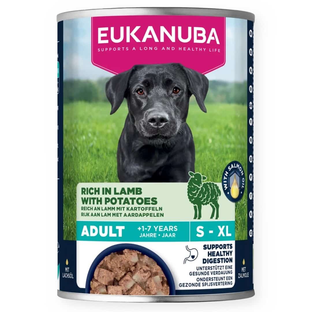 EUK DOG CAN LC AD AB LMB&POT 400G - Karma Mokra