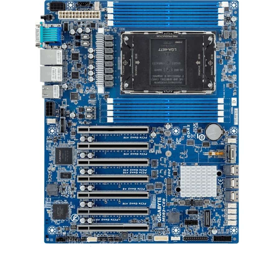 Płyta główna Gigabyte MS03-CE0 dla Intel Xeon 4/5 generacji