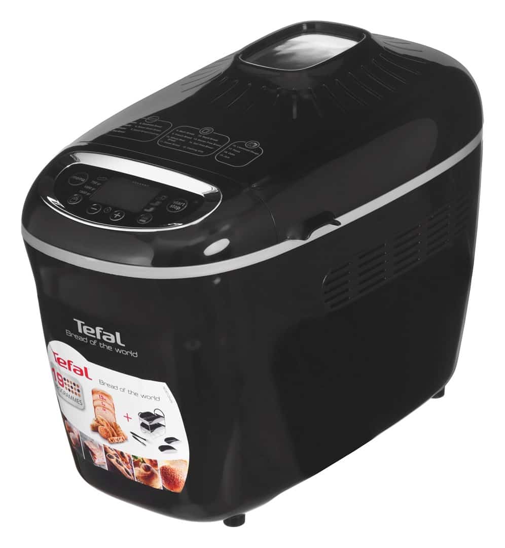 Wypiekacz do chleba TEFAL PF 6118 - 3 poziomy opiekania, 19 programów