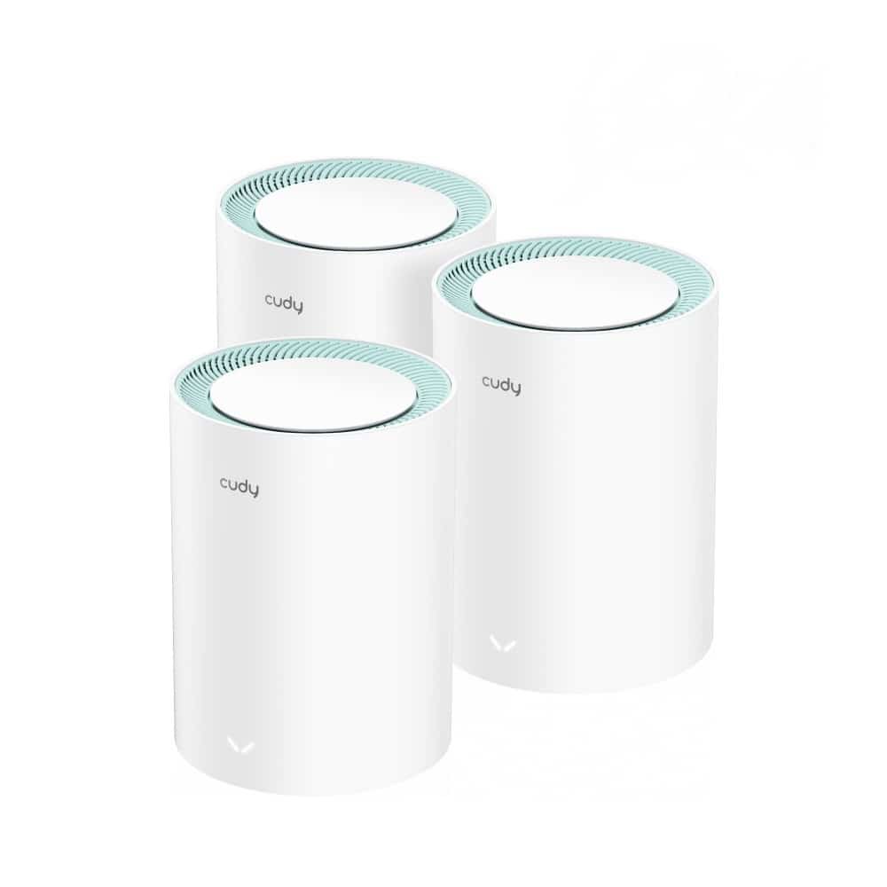 CUDY M1300 3-Pack | Mesh, WiFi 5, 2,4GHz/5GHz