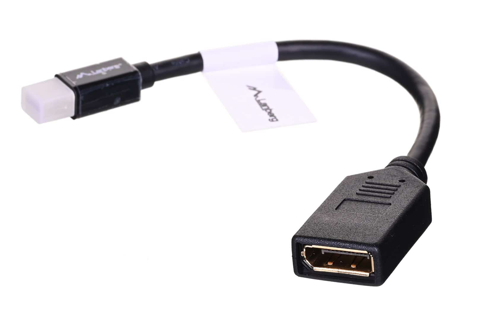 Adapter Lanberg AD-0003-BK Mini DisplayPort do DisplayPort