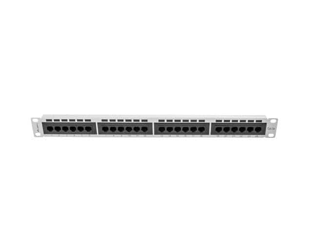 Patch panel Lanberg PPU5-1024-S, 1U, kat. 5e, 24xRJ-45