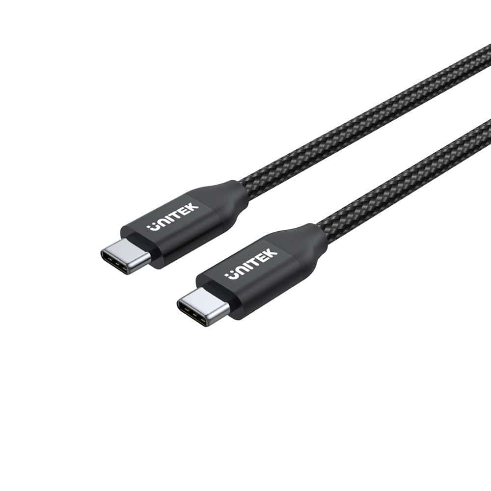 UNITEK KABEL USB-C - USB-C, PD 100W