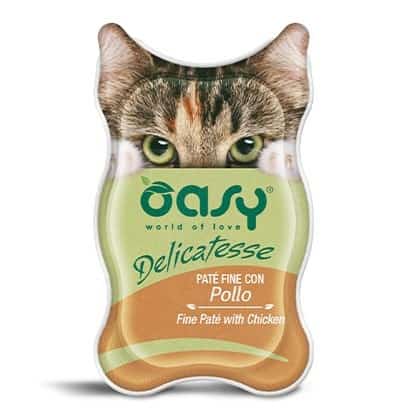 Oasy Delicatese Chicken 85gr - Mokra Karma