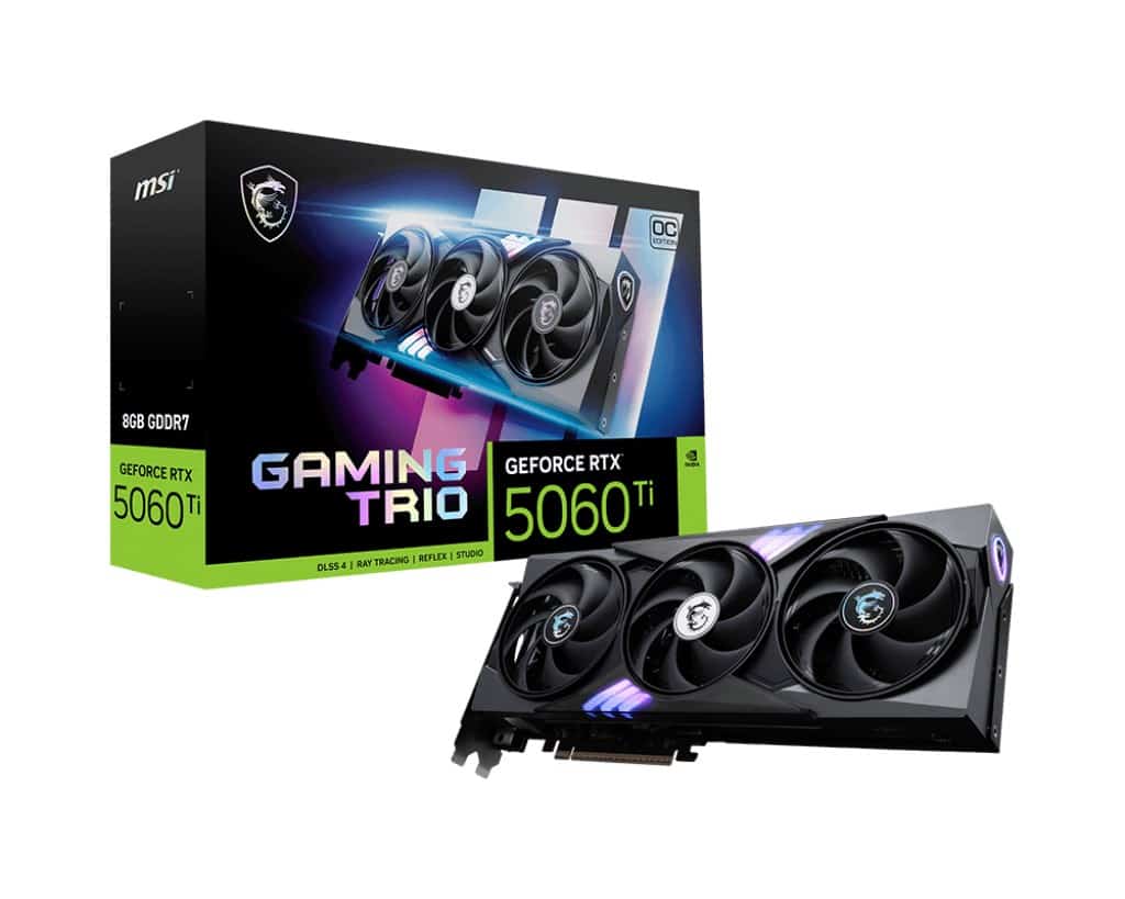 Karta graf. MSIRTX 5060 Ti 8G GAMING TRIO OC