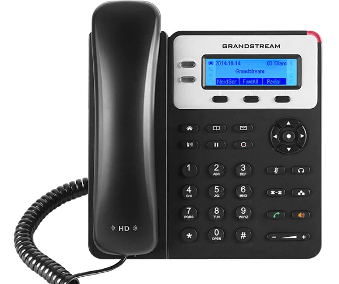 Telefon VoIP Grandstream GGXP1625HD Czarny
